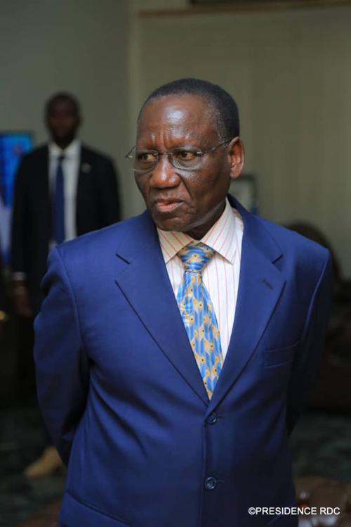 Sylvestre Ilunga Ilunkamba, nouveau Premier Ministre a été reçu par le Président Tshisekedi le 20 mai 2019. Photo Présidence RDC.