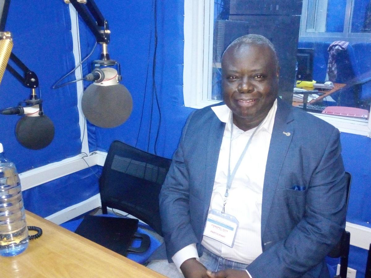 Docteur Alain Mukwa Mulonso médecin vétérinaire et directeur général des Urgences Vétérinaires et Agronomiques UVA de la RDC. Photos signées Michel Kifinda Ngoy<br />