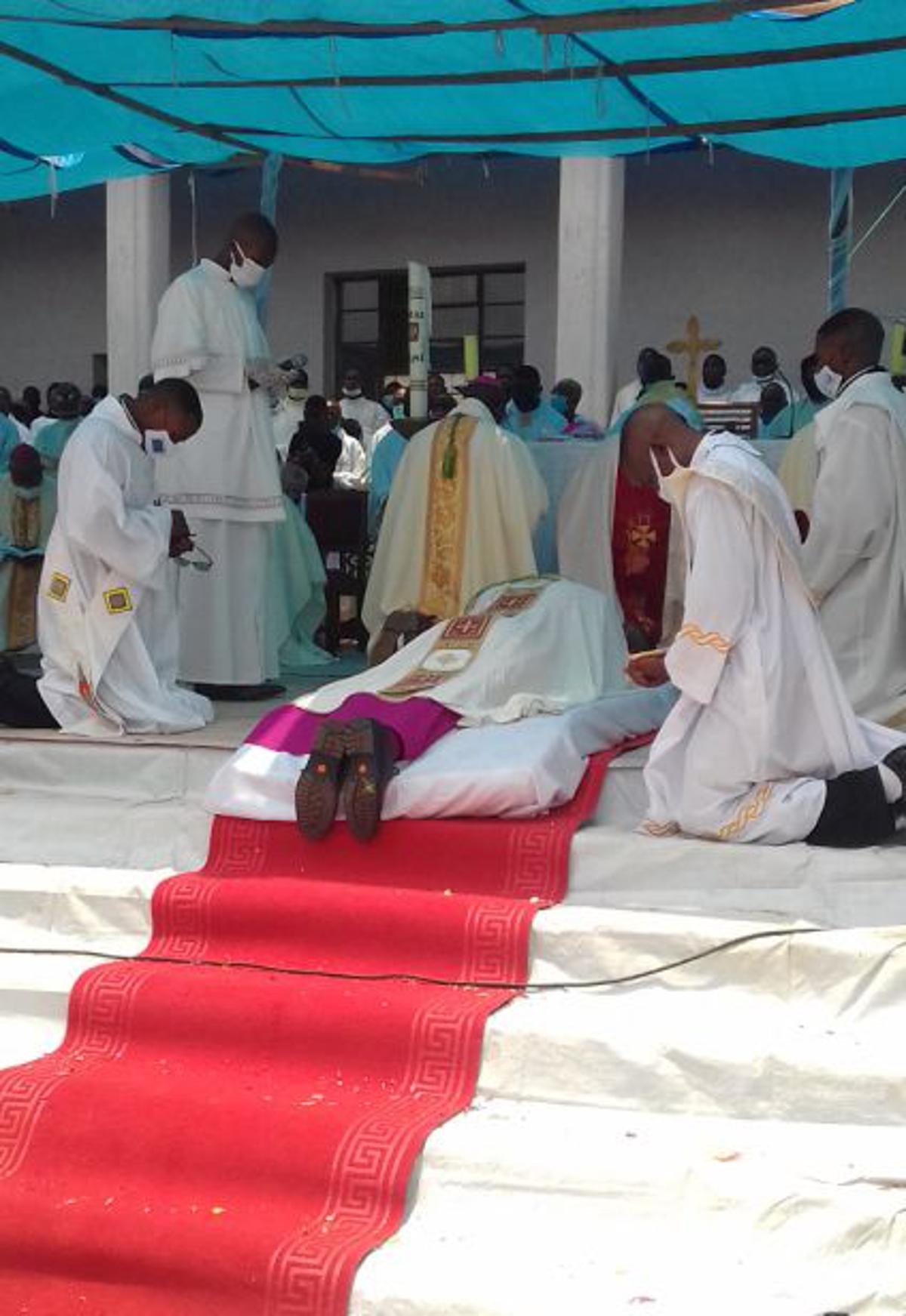 (Photo d'illustration)Cérémonie du sacre de l'évêque du diocèse de Kabinda (Lomami), dimanche 27 septembre 2020. Ph. Jonny Kasongo, Radio Veritas de Kabinda<br />