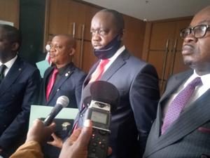 Le regroupement politique Alliance pour la Transformation Intégrale du Congo, ATIC, de Jean Paul Nemoyato signe son adhésion, samedi 23 janvier 2021, à l'Union sacrée pour la nation (USN). Il comprend 12 députés nationaux. Radio Okapi/Ph. Paul Matendo.