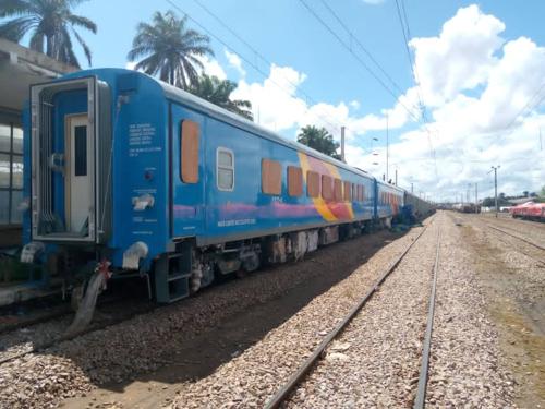 Haut-Katanga : relance du train new express colombe suspendu en 2020 pour raison de Covid-19