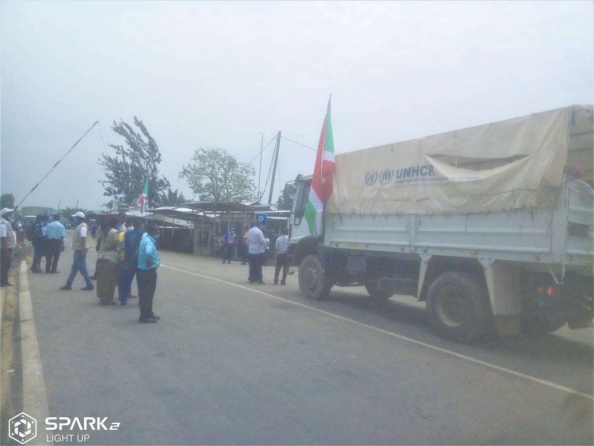 (Illustration) Cérémonie de rapatriement du premier convoi 2022 des réfugiés burundais à la frontière congolo-burundaise de Kavimvira-Gatumba. Uvira, mercredi 26 janvier 2022.<br />Radio Okapi.Ph/Fiston Ngoma