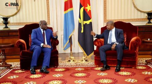 Déploiement des soldats angolais en RDC: Felix Tshisekedi s’entretient avec João Lourenço