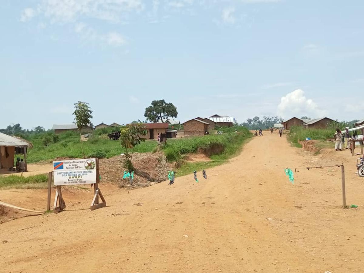 (Illustration) Vue du poste de péage route Gety-Bunia. <br />Radio Okapi/Ph. Marc Maro Fimbo