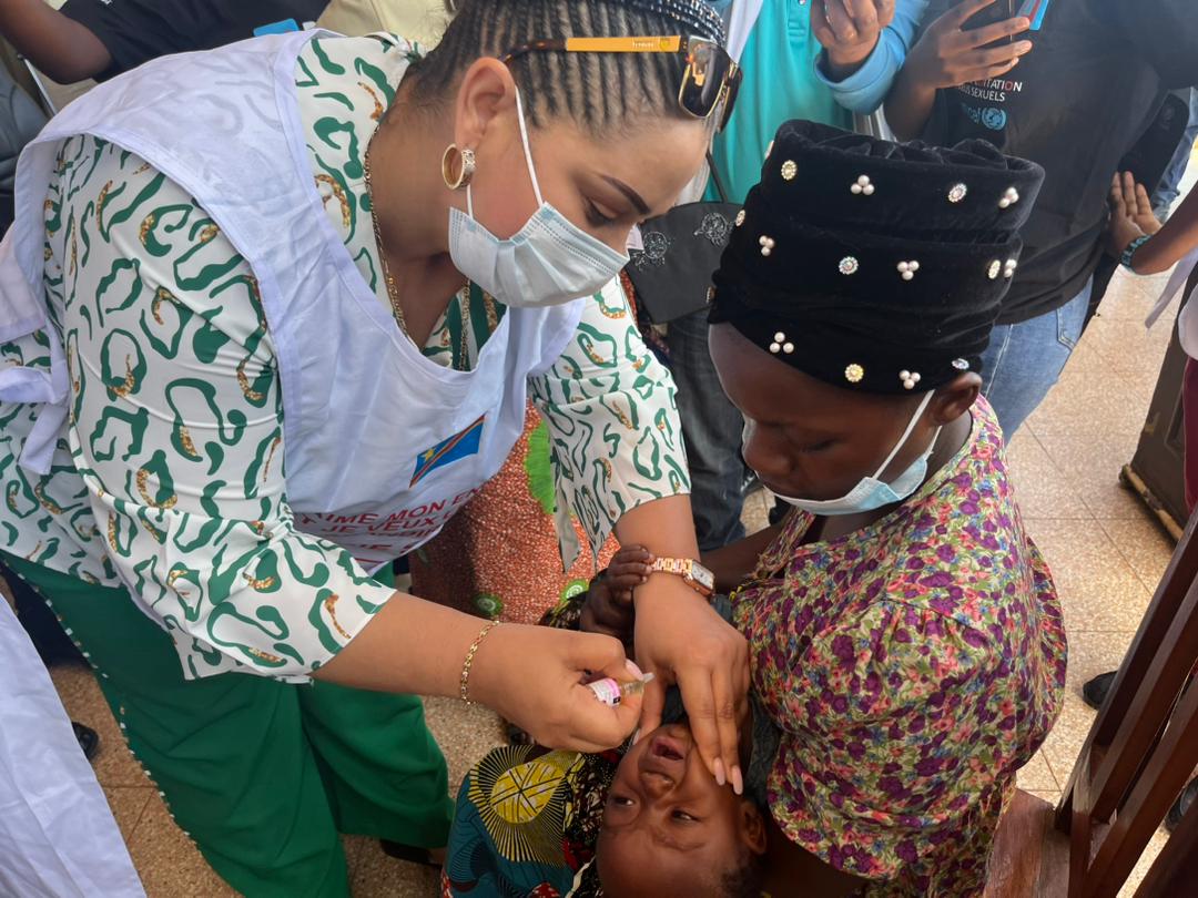 Campagne de vaccination réussie contre la poliomyélite au Kwilu