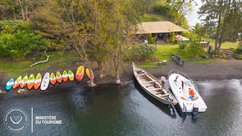 L’île de Tchegera au Nord-Kivu. <br />Ministère du Tourisme