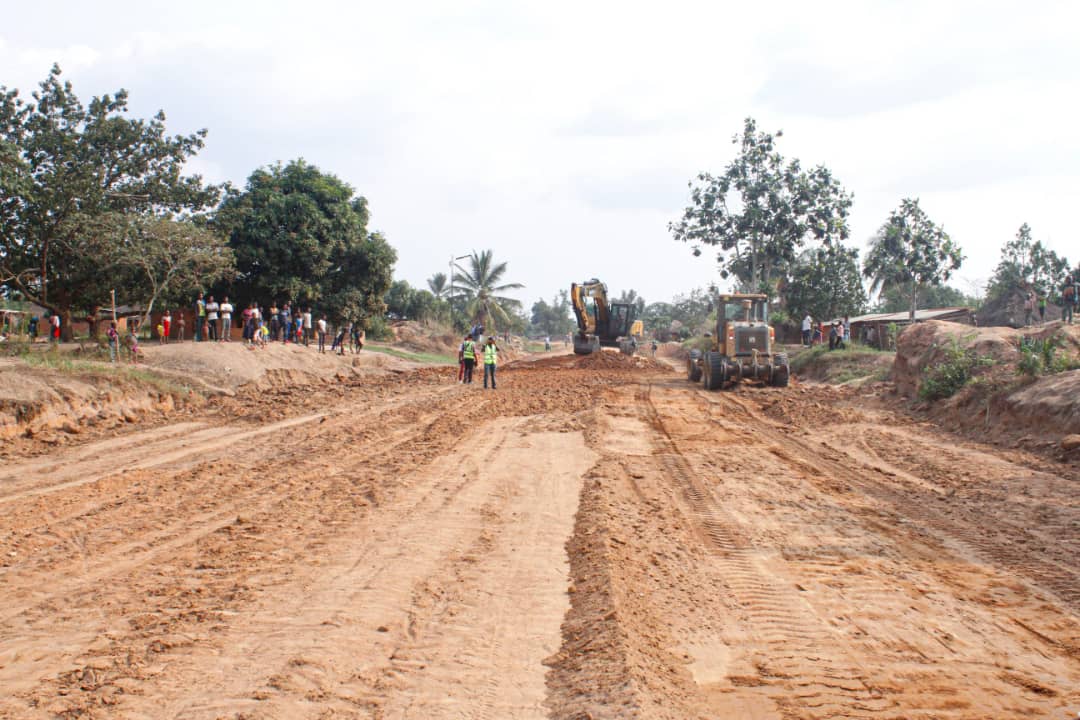 Kananga-Kalamba-Mbuji Road: 43 km Paved in 2 Years of Work