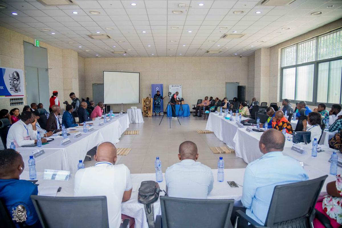 Vue des panélistes lors de la clôture des Etats généraux sur la politique nationale des musées en RDC. Kinshasa, le 22 novembre 2024. <br />Radio Okapi/Ph. Jean-Marc Matwaki. 20241123221755803482_panel.jpeg?imgmax=1200