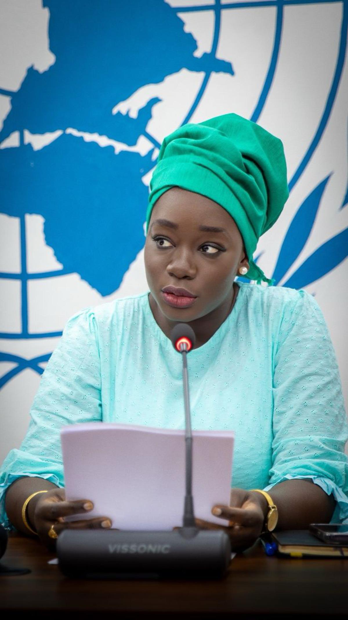 Ndeye Khady Lo, porte-parole de la MONUSCO<br />MONUSCO