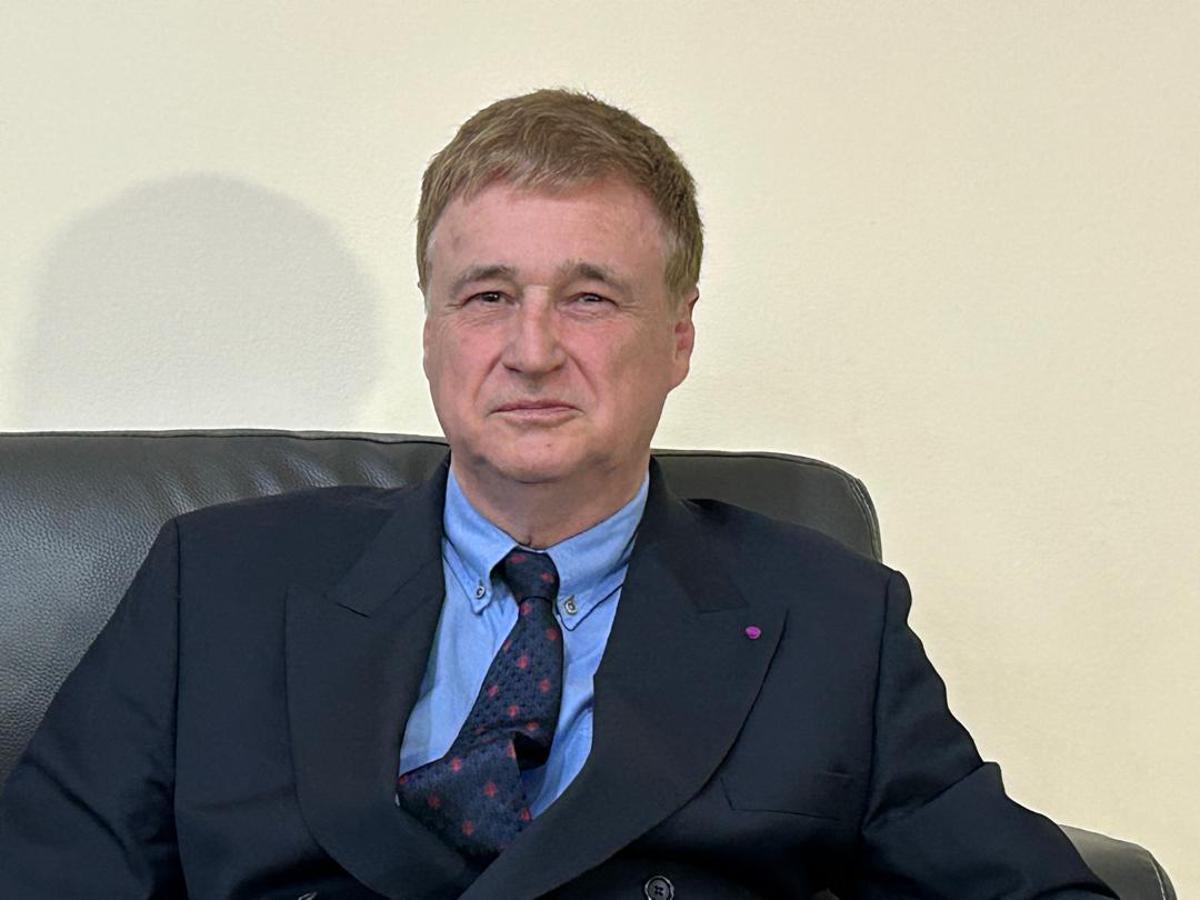 Le prince belge Stéphane Lobkowicz, le 14 avril 2025 à Kinshasa. <br />Radio Okapi/Ph. Billy Ivan Lutumba 20250417192339210263_Belge1.jpg?imgmax=1200