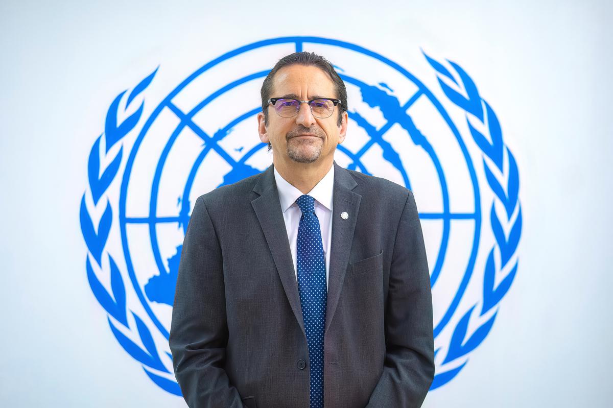 Bruno Lemarquis, Représentant spécial adjoint de Nations Unies en République démocratique du Congo, Coordonnateur résident et Coordonnateur des opérations humanitaires<br />Radio Okapi/Ph. Nelson Nyombe 20250428172225671964_9R8A1627-Edit.jpg?imgmax=1200