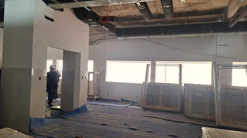 Une nouvelle maternité en construction au centre hospitalier de Binza à Kinshasa. Juillet 2025. <br />Radio Okapi/Ronely Ntibonera 20250709171120718512_WhatsApp_Image_2025-07-09_at_16.08.00.jpeg?imgmax=800