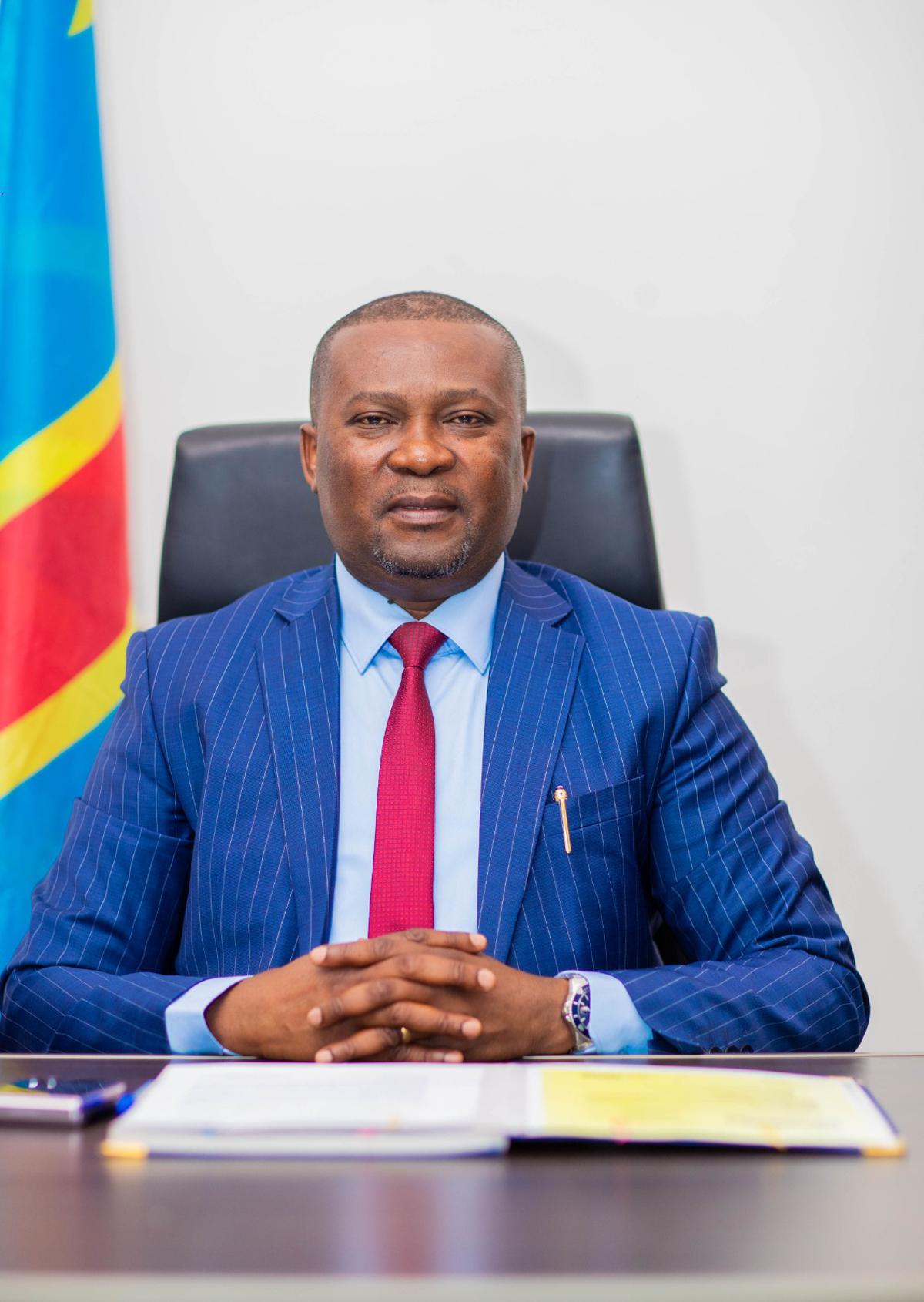 Pascal Tchelo Mazombo, Directeur Général de l'Agence pour la Promotion des Classes Moyennes Congolaises (APROCM).<br />Photo/APROCM.