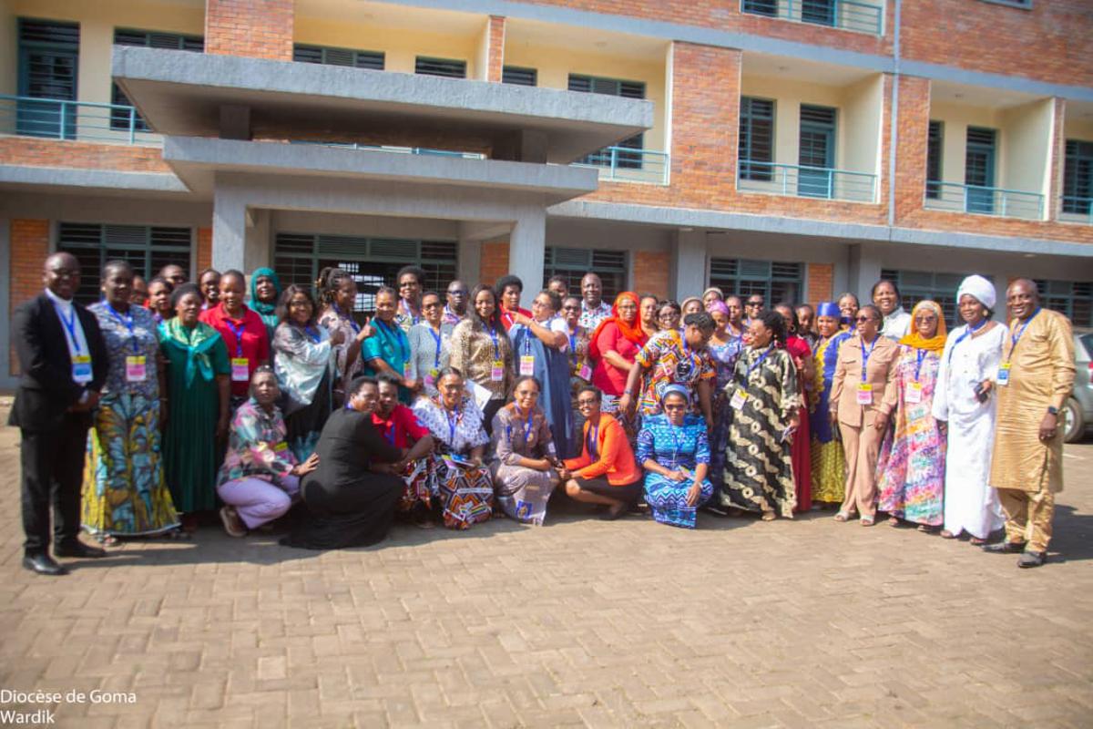 Des femmes participent à un forum régional des femmes organisé par l’Association des Conférences Épiscopales d’Afrique Centrale (ACEAC) à Kigali. Juillet 2025. <br />Diocèse de Goma 20250729153105084430_be333b8d-6f37-41df-bffc-7a233d7dc218.jpeg?imgmax=1200