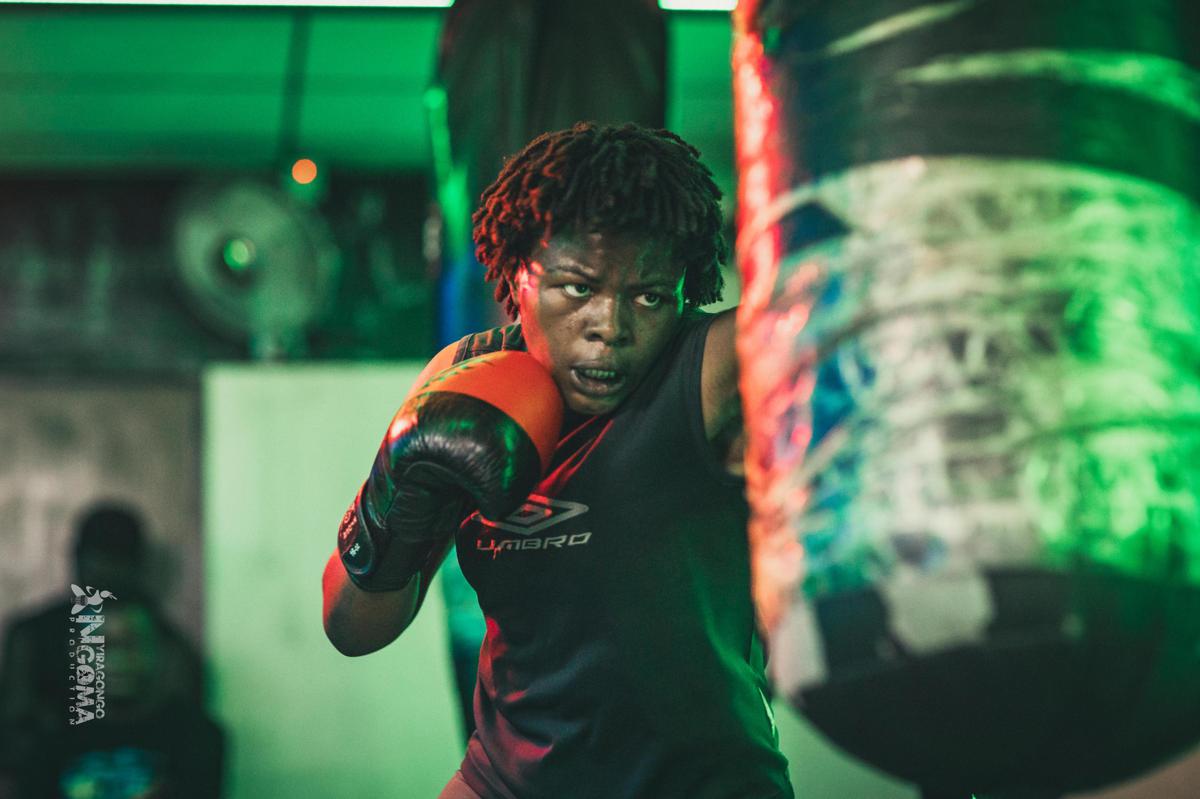 La boxeuse congolaise, Daniella Muleketsi, prépare son prochain combat à Goma, au Nord-Kivu. <br />Club NYAMA BOXING 20250818164233199518_WhatsApp_Image_2025-08-18_at_14.52.48.jpeg?imgmax=1200