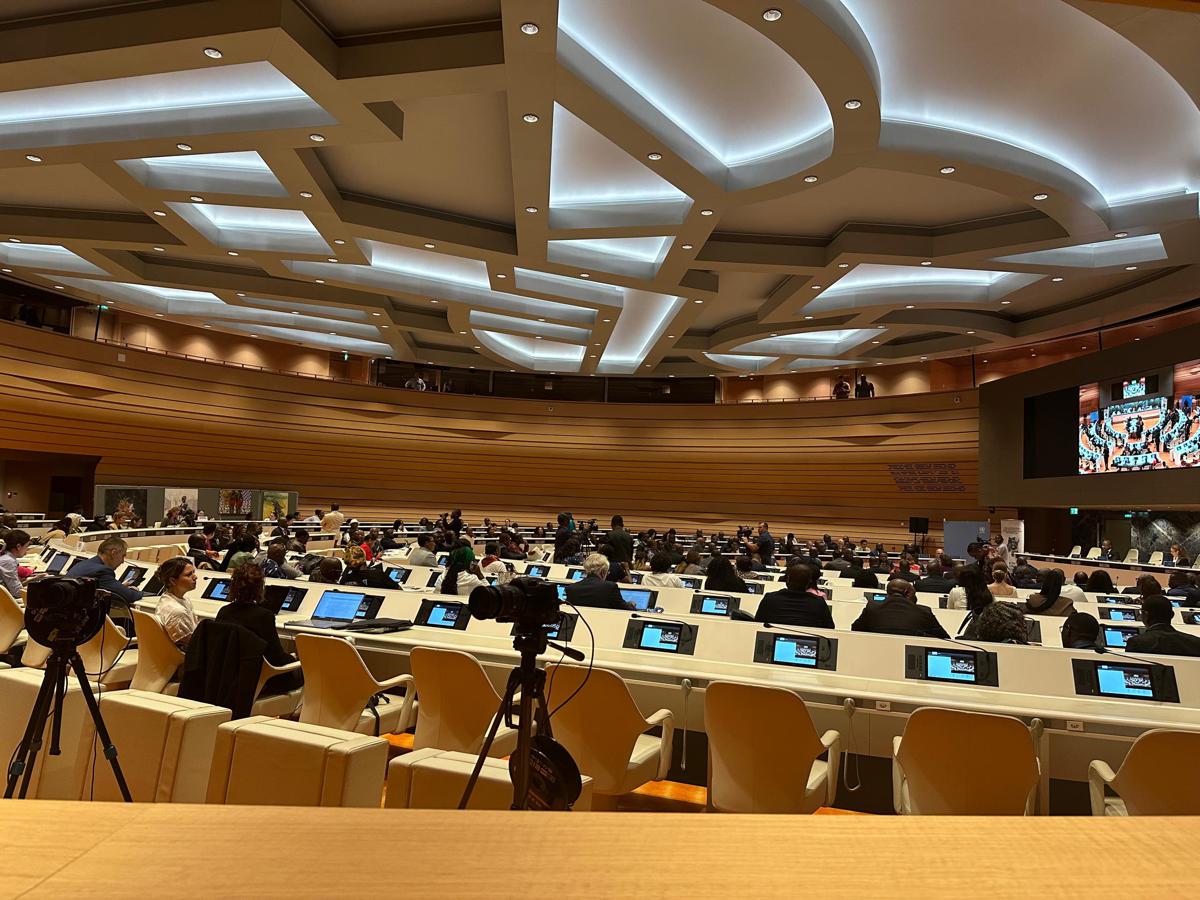Vue des participants à la conférence de haut niveau sur la reconnaissance des génocides commis en RDC au cours de 30 dernières années, lundi 8 septembre 2025 à Genève (Suisse).<br />Radio Okapi/Ph. Alain Irung 20250908210553872673_aaa1.jpg?imgmax=1200