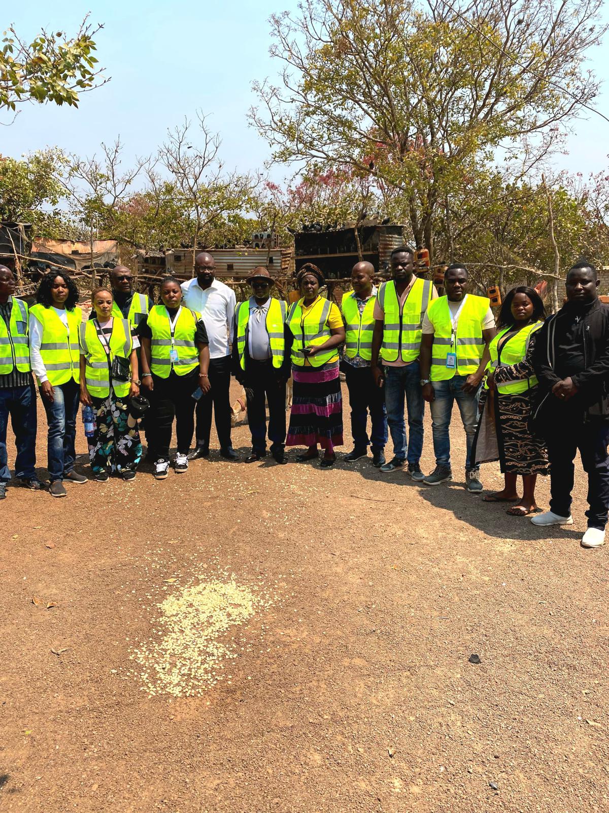 Campagne de vulgarisation de la culture pérenne ( cacohoier) à Mubambe, un des groupements du territoire de Kambove à environ 90 kms de Likasi ( Haut-Katanga), le 06 septembre 2025. <br />Radio Okapi/Ph. Taty Mapuku