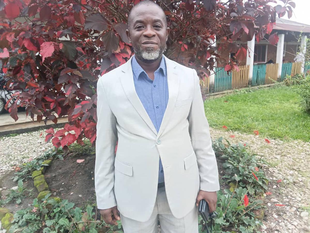 Pascal Zihindula Misuka, procureur de la République près le tribunal de grande instance de Kalima. Ph Florence Kiza<br />Radio Okapi