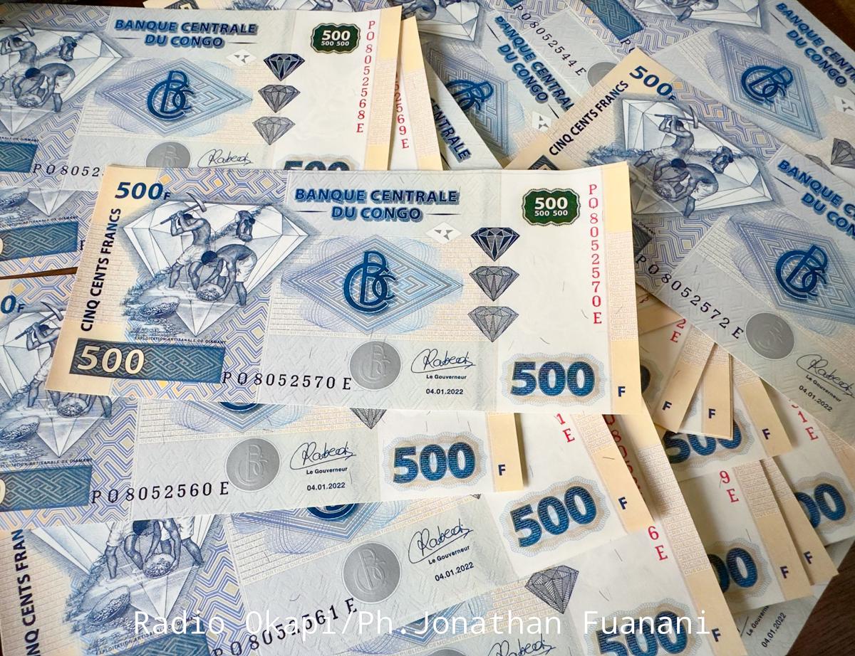 (Photo d'illustration)<br /> Des billets de Franc Congolais. <br />Radio Okapi/Ph. Jonathan Fuanani 20251009172658014781_IMG-20251009-WA0047.jpg?imgmax=1200