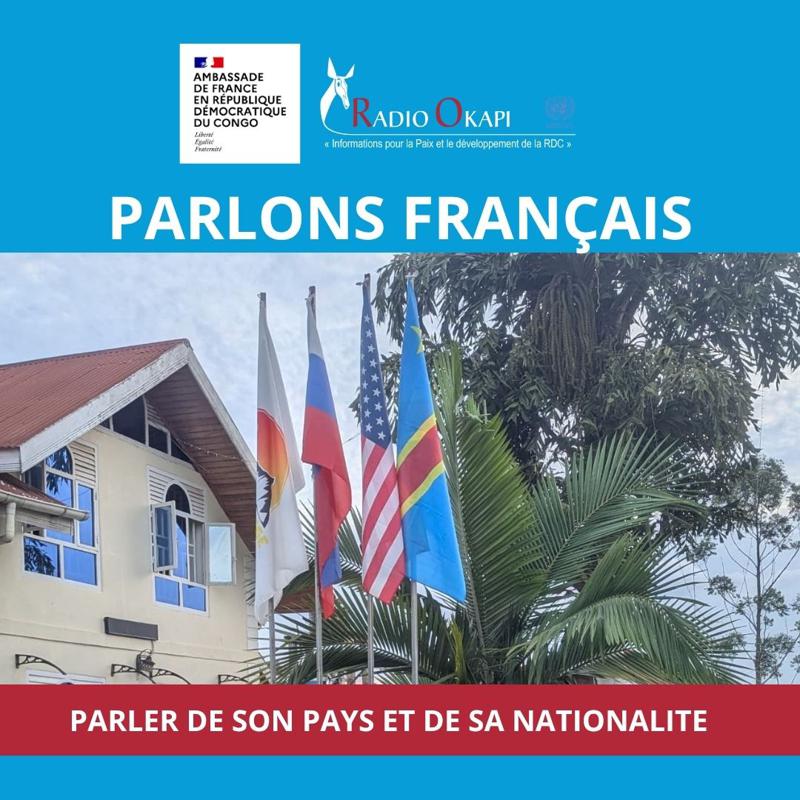 Drapeau des pays<br />Radio Okapi/Ph. Ronely Ntibonera