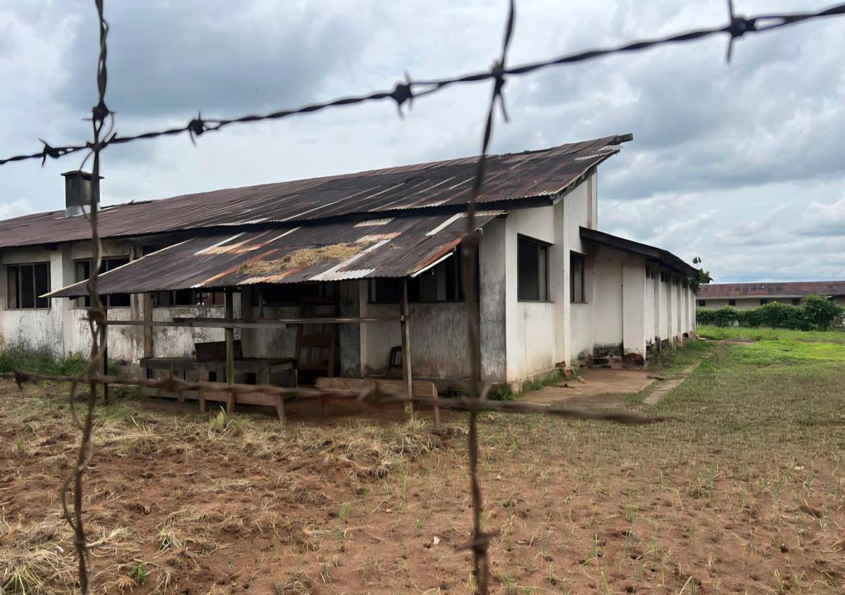 Le camp de détention d’Osio, à 17 km de Kisangani, dans la Tshopo. Novembre 2025. <br />Ministère de la Justice
