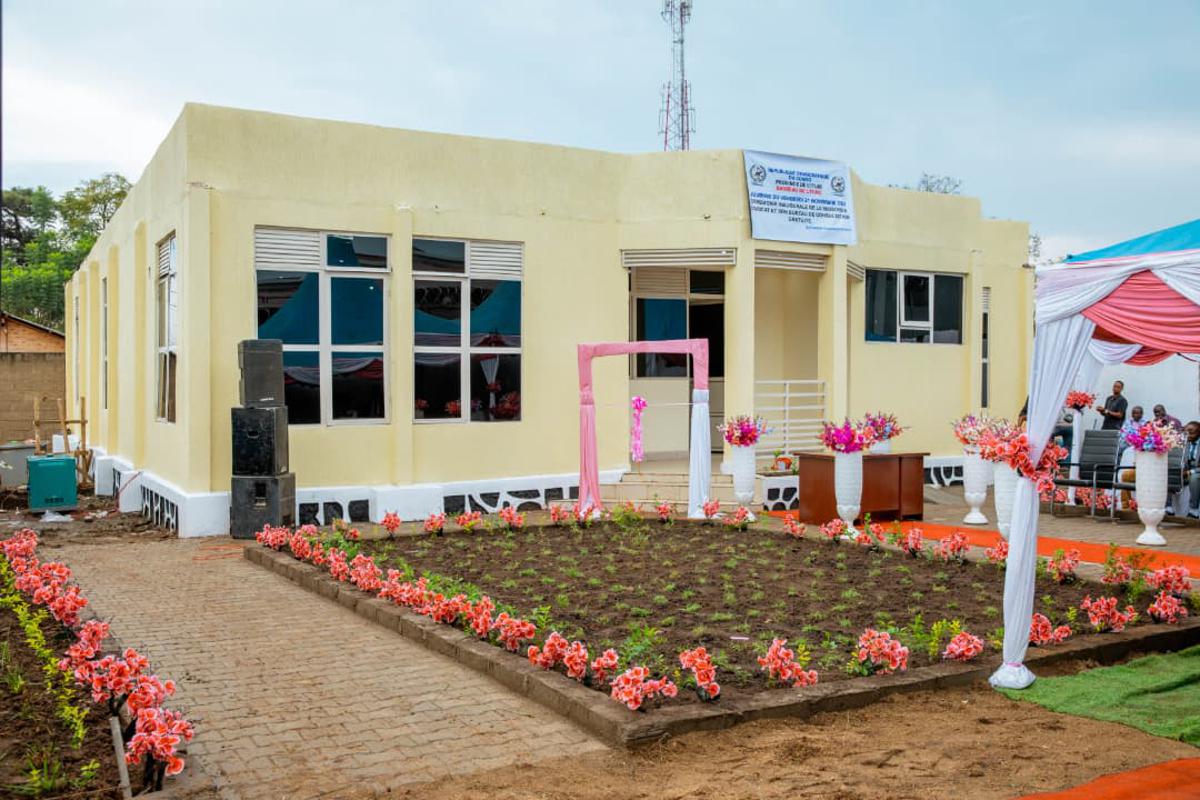 La MONUSCO dote le barreau de l'Ituri d’un bâtiment pour améliorer l’accès à la justice. Novembre 2025<br />Jorkim Pituwa