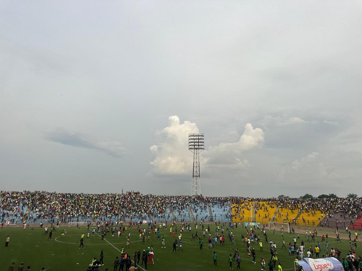 Tension au stade Tata Raphaël à Kinshasa, après le match Vita Club-Les Aigles du Congo, 31 janvier 2026<br />Vanessa Nkongolo, Radio Okapi 20260131201634802333_WhatsApp_Image_2026-01-31_at_7.20.33_PM.jpeg?imgmax=1200