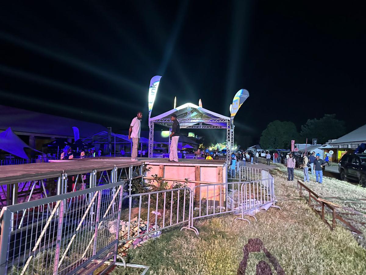 Derniers réglages sur le site de la XIᵉ édition du Festival Amani, prévue du 10 au 12 avril au Complexe Kiwele de Lubumbashi (Haut Katanga).</p>
<p><br />Radio Okapi/Ph. Jean-Marc Matwaki