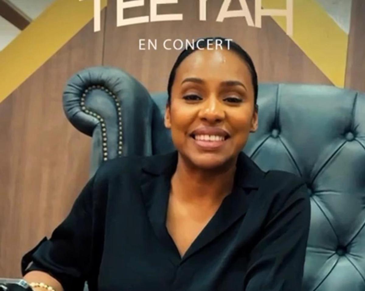La chanteuse franco‑ivoirienne Teeyah, de son vrai nom Isabelle Buisson, se produit samedi 11 avril à 17 heures, au Jardin Clos, à Kinshasa.<br />Photo/Droits Tiers.