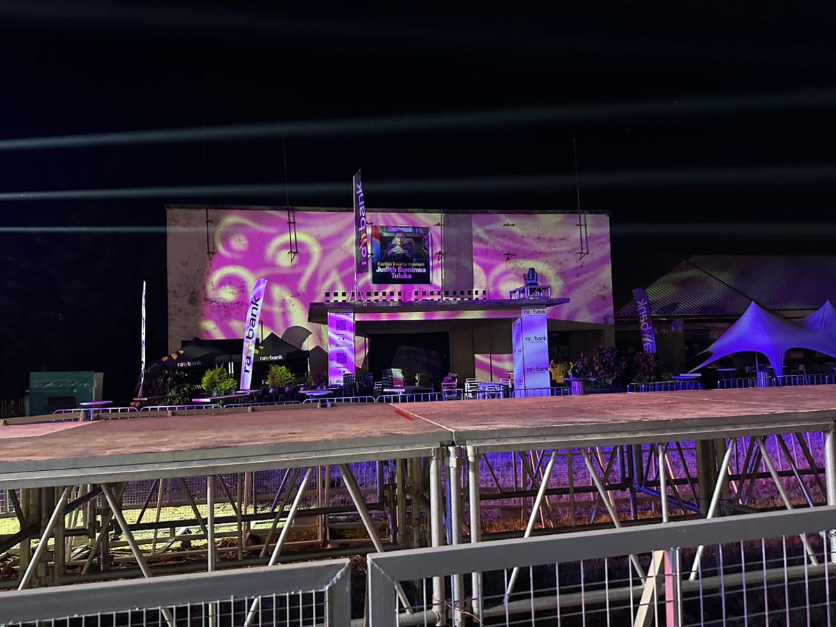 Une vue de la XIe édition du Festival Amani, organisé du 10 au 12 avril 2026, à Lubumbashi, au Haut-Katanga.<br />Radio Okapi/Ph. JM Matwaki.