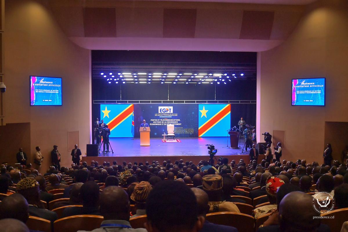 Ouverture des Etats généraux des Postes et Télécommunications à Kinshasa