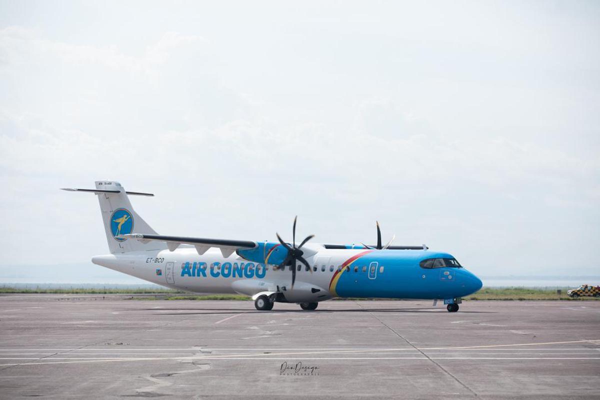 Air Congo Receives New ATR 72-600 Aircraft