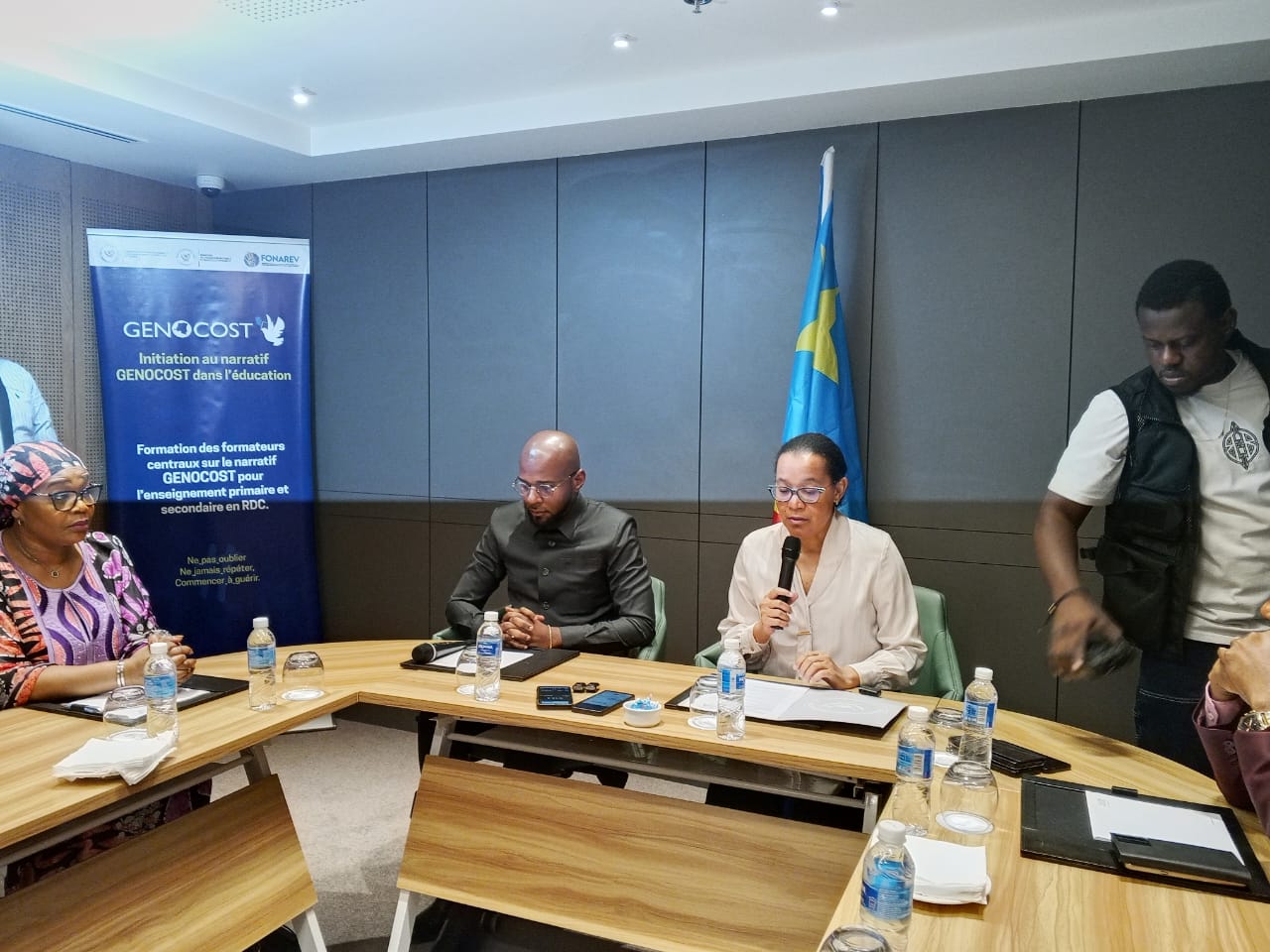 Beginning of the integration process of the GENOCOST narrative into the school curriculum of the DRC