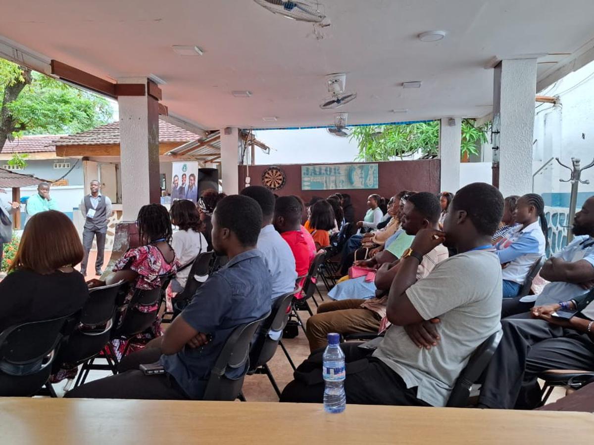 Vue des jeunes en formations sur les métiers de l’hôtellerie à Matadi (Kongo-Central). Vendredi 15 mai 2026</p>
<p><br />Radio Okapi/Ph. Elise Kavira