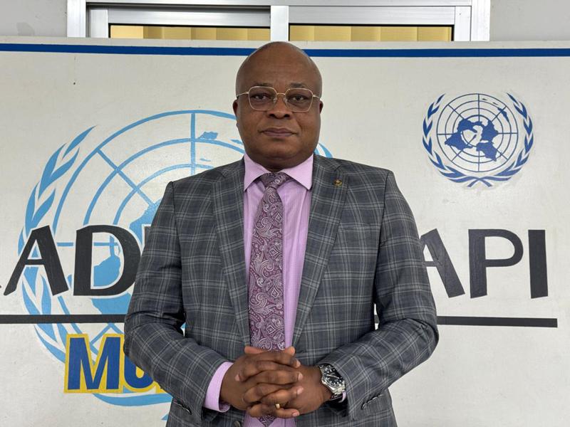 Le député Paul-Gaspard Ngondankoy, auteur de la loi sur l’organisation du référendum.<br />
Invité de P.A du mardi 23 juin 2026. <br />Radio Okapi/Ph/J.Musau