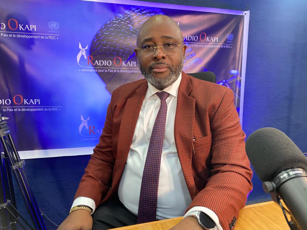 Jody Ngongo Ngoy, spécialiste en marketing, analyse financière et questions environnementales<br />
<br />Radio Okapi/Ph Esther Mambote Mputu