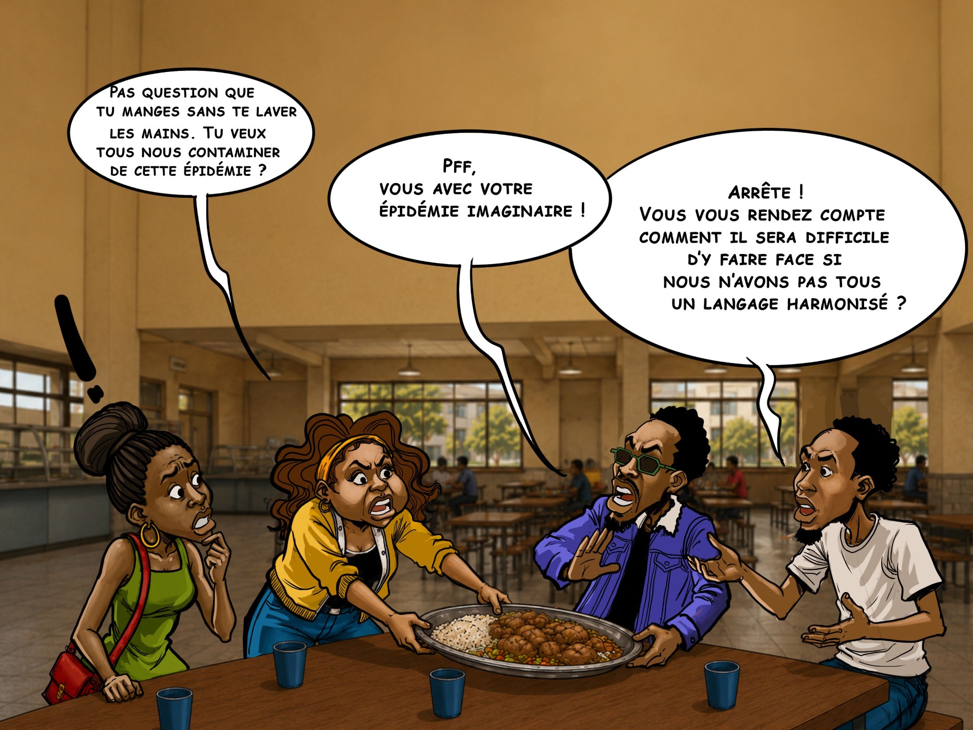 The language of discredit during epidemics