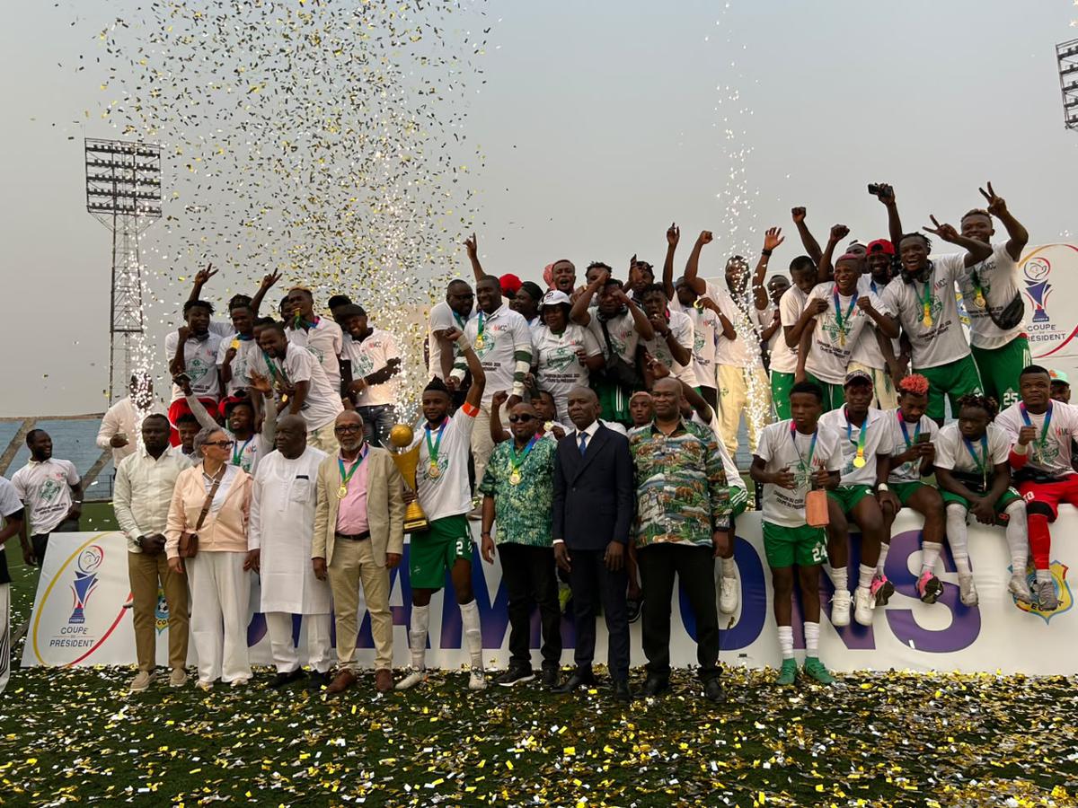 le DC Virunga vainqueur au tir au but 4-2 face à Butras, dimanche 19 juillet 2026 à Kinshasa.<br />
<br />Radio Okapi/ Ph. Vanessa Nkongolo