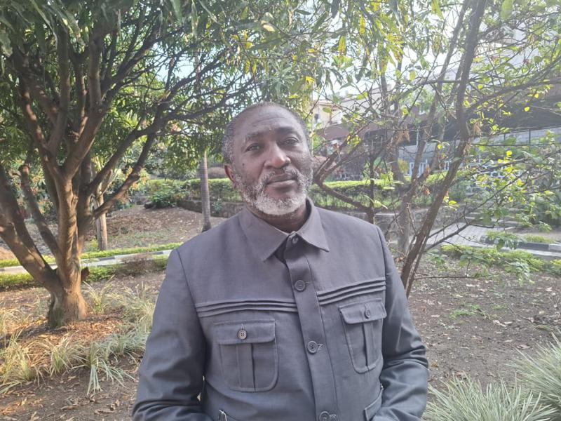 Prince Kihangi, Coordonateur de l’organisation Les écologistes RDC <br />Radio Okapi/ph Rosalie Zawadi