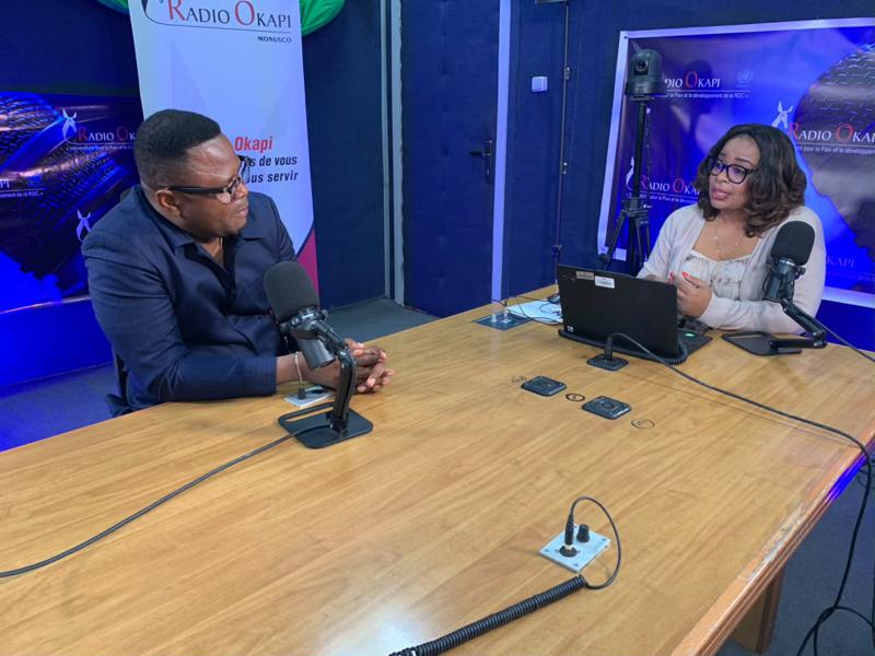 Professeur Silas Makambu, Docteur en Géopolitique et Relations Internationales à l'Université Pédagogique Nationale de Kinshasa<br />
<br />Radio Okapi/ph Esther Mambote
