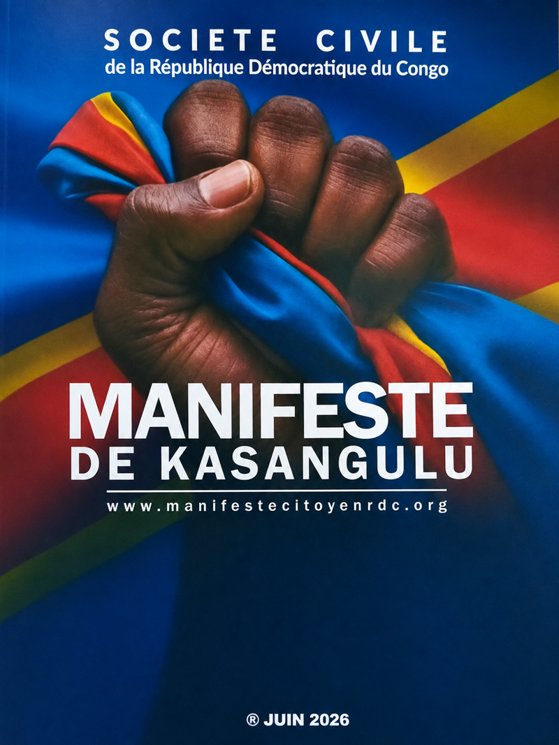 Manifeste de Kasangulu<br />Page de couverture