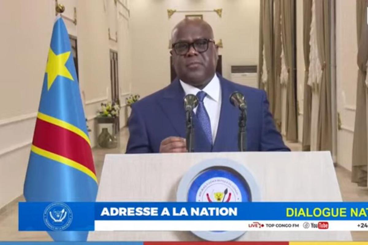 Discours à la nation de Félix Tshisekedi du jeudi 27 août 2026</p>
<p><br />Capture d’écran