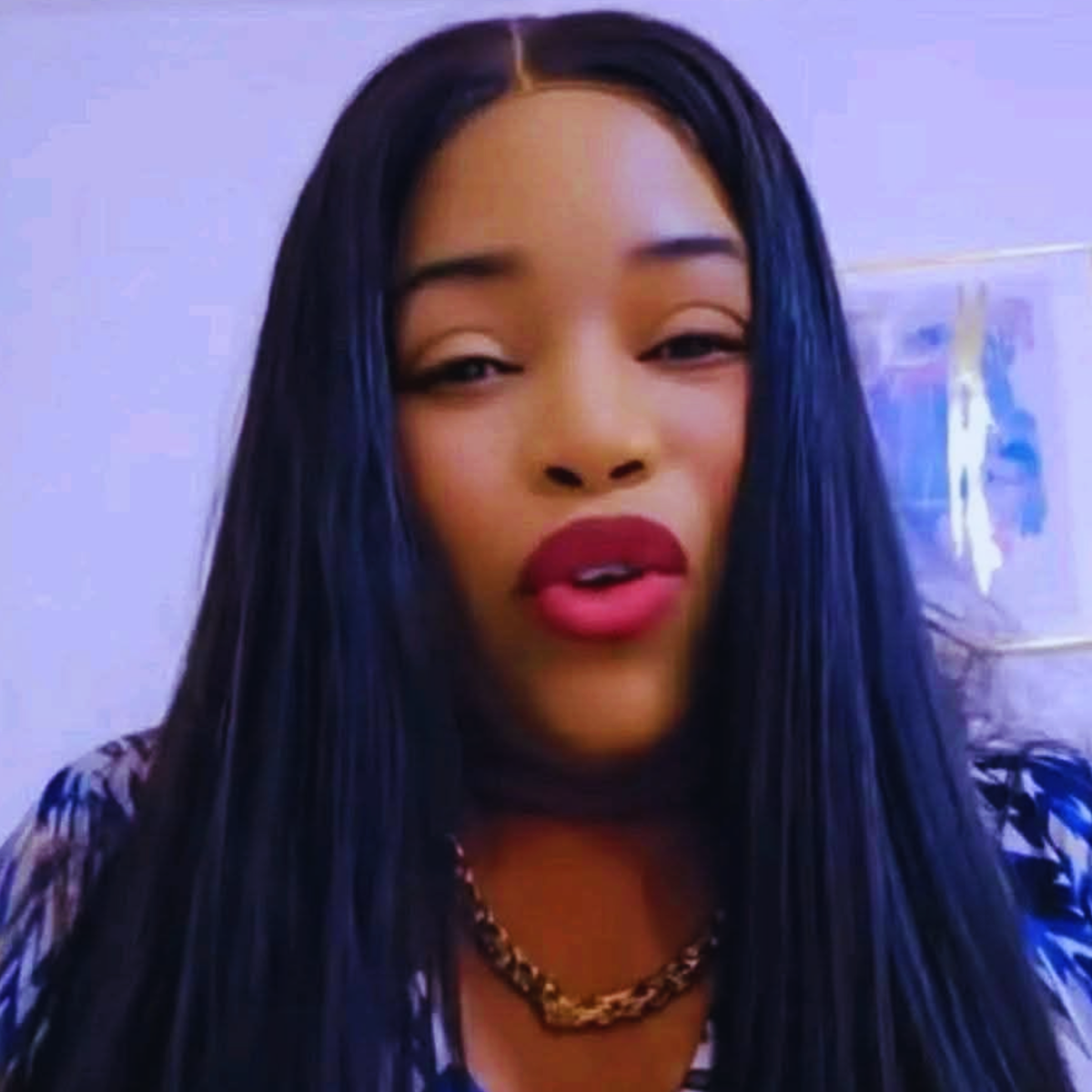 L’influenceuse congolaise Denise Dusauchoy<br />Capture d'écran