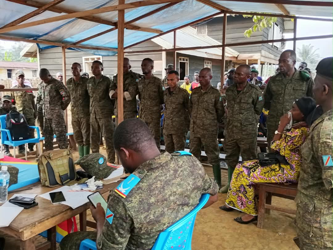 Ten FARDC soldiers sentenced in Walikale, including two to death for murder