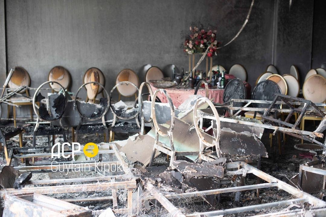 22 morts, bilan provisoire après un incendie lors d’un mariage à Kinshasa