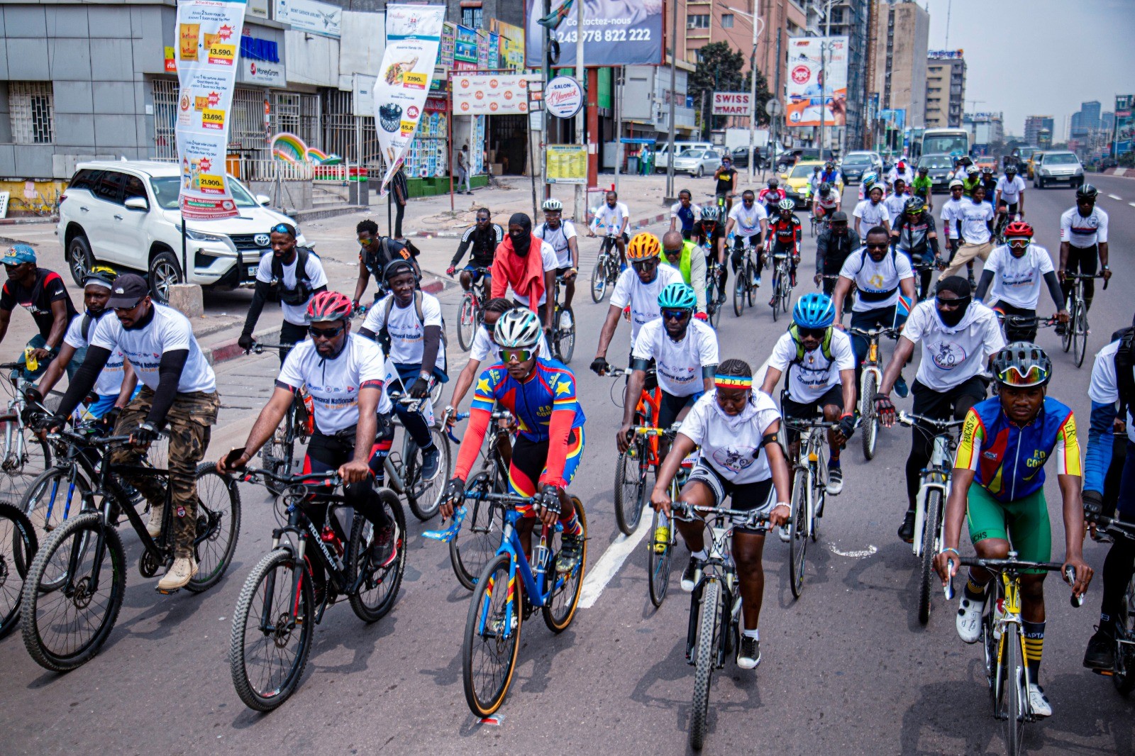 Pedals for Peace: Cyclist Miguel Masaïsaï Arrives in Brazzaville