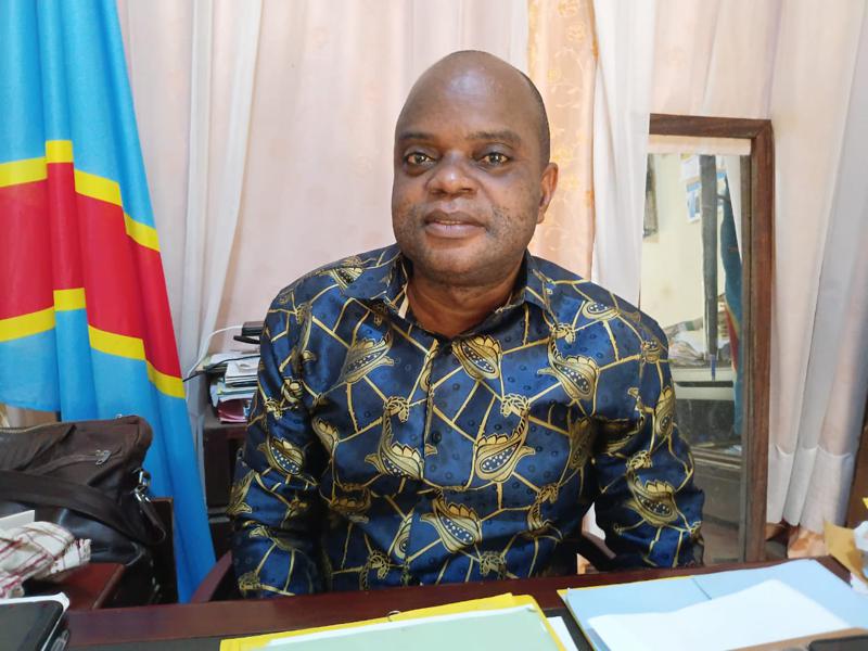Atibu Mulamba Augustin, maire de la ville de Kindu, septembre 2026<br />
<br />Ph. Radio Okapi/Florence Kiza