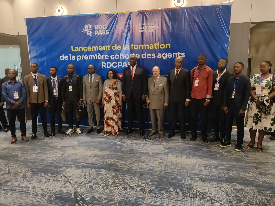 RDC-PASS : 50 premiers agents formés pour accompagner le déploiement de l’identifiant numérique