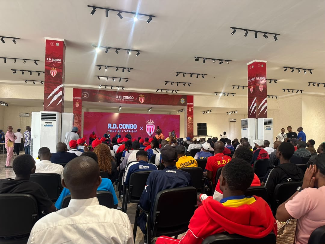 Partenariat RDC-AS Monaco : lancement de la formation de la première promotion d’éducateurs des académies de football de la RDC