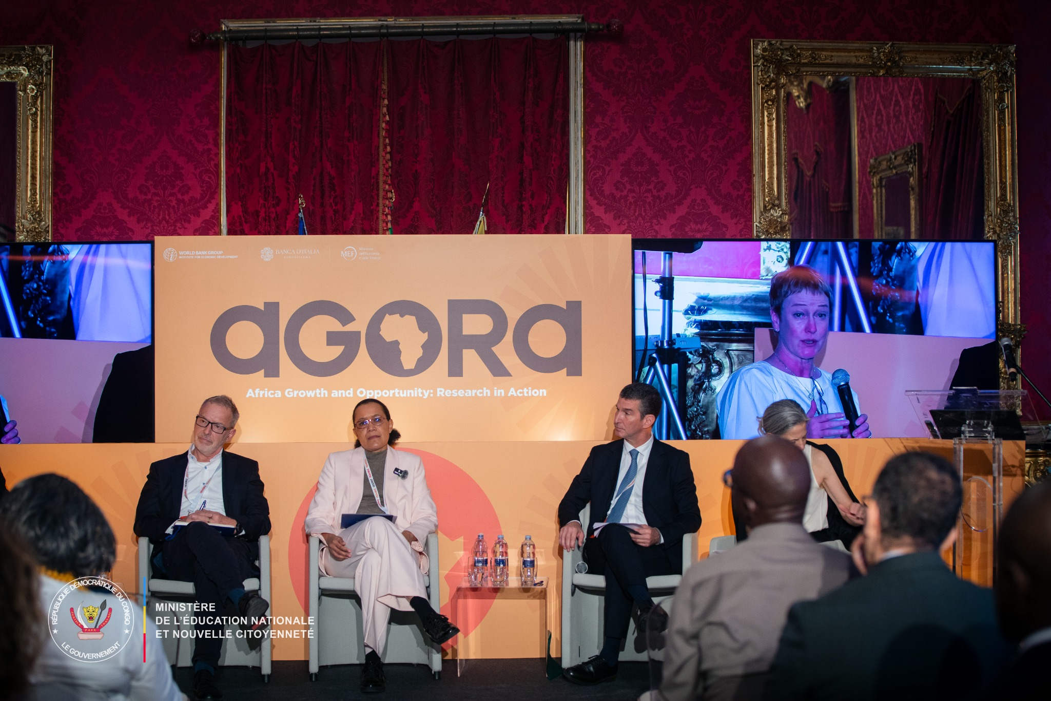 In Sicily, Raïssa Malu calls for joint investment in education and energy in the DRC